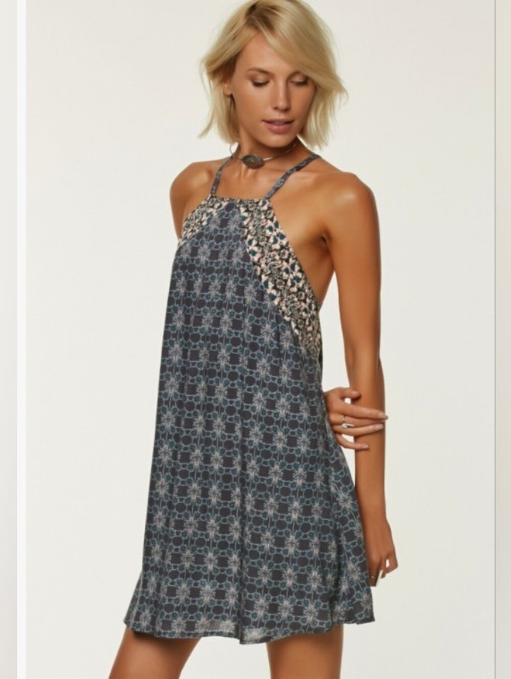 O'Neill Shawna Haltertop Minidress M